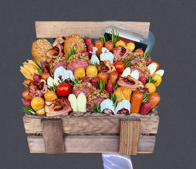 Подарочный набор "Букет мясного счастья"